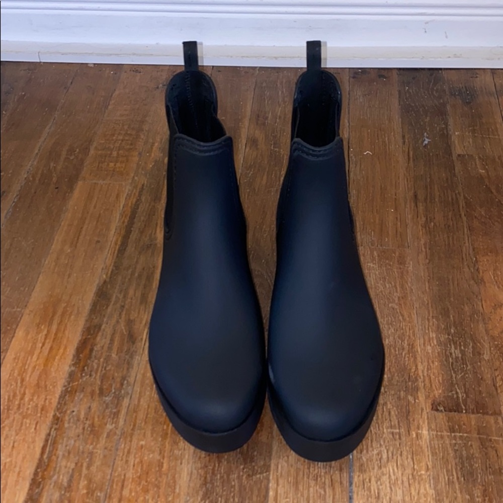 Jeffrey Campbell Platform Rain Boots - Picture 2 of 5